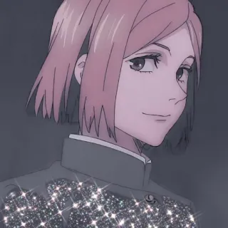 ✨ eb039f0f Nobara Kugisaki Jujutsu Kaisen 动漫, 咒术回战, 钉崎野蔷薇, 动画, 卡通, 女性角色 whatsapp sticker