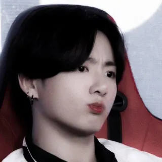 🐰 3d33cba9 Jeon Jung-kook kpop, bts, coreano, cantante, maschio telegram sticker