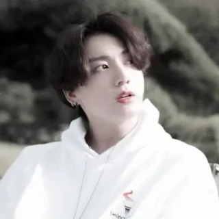 🐰 f32f8560 Jungkook Jungkook, BTS, K-Pop, cantante, celebrità telegram sticker