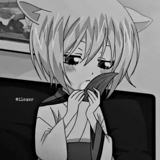 🎵 9083b49b @ilexer Anime, Niedlich, Fuchs, Chibi telegram sticker