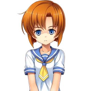 😐 5e4520c1 Anime, Manga, Ragazza, Uniforme scolastica, Personaggio telegram sticker