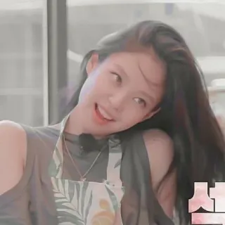 🌷 601b4745 쏘 женщина, кореянка, фартук, человек, готовка telegram sticker