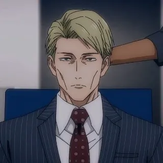 🕵 5365caca Kento Nanami Jujutsu Kaisen 动漫, 咒术回战, 七海建人, 角色, 贴纸 whatsapp sticker