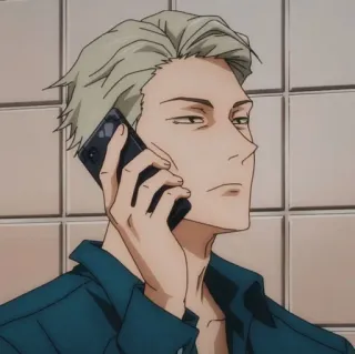 🕵 9368b671 Kento Nanami Jujutsu Kaisen 动漫, 咒术回战, 七海建人, 角色, 漫画 whatsapp sticker