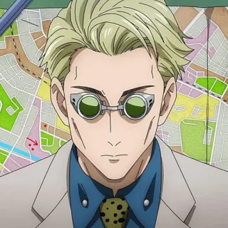 🕵 adc1490a Kento Nanami Jujutsu Kaisen 动漫, 角色, 七海建人, 咒术回战 whatsapp sticker