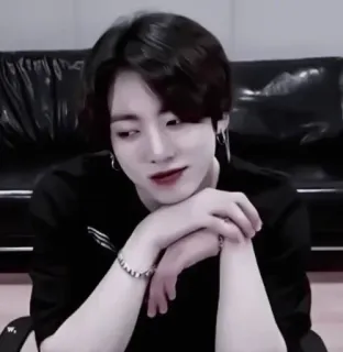 🍒 4a748c4f Jungkook kpop, 한국, 남자, 가수, 아이돌, 연예인, 정국 telegram sticker