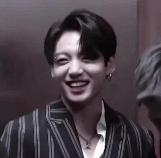 🍒 dead6a6e Jungkook 가수, 케이팝, 아이돌, 남자, 미소, 행복 telegram sticker