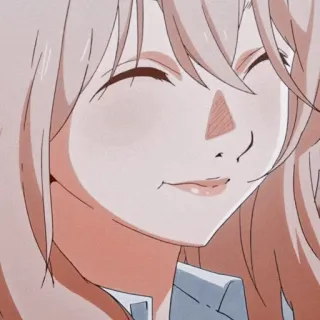 🩰 47d90ebd Anime, Personnage, Fille, Sourire, Portrait telegram sticker