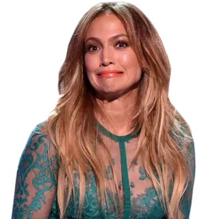😬 9e7cf537 Jennifer Lopez 詹妮弗·洛佩兹, JLo, 名人, 歌手, 女演员, 流行歌星 telegram sticker