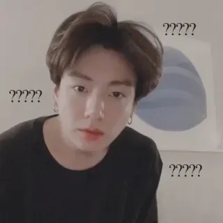 🍁 9d39f17c ????? tanda tanya, penasaran, bingung, ekspresi, potret, pria telegram sticker