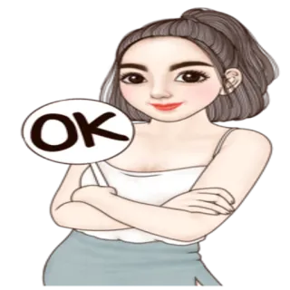 Yuri sexy girl whatsapp stickers