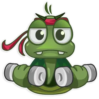 Sad Turtle Joe whatsapp stickers