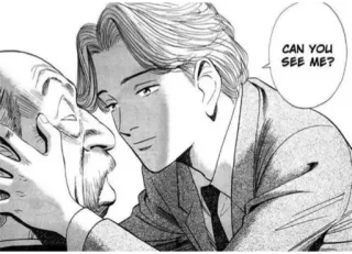 🔫 b9a47ad5 Johan Liebert Monster CAN YOU SEE ME? Anime, Monstro, Johan Liebert, Psicológico, Mangá telegram sticker