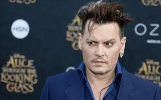 💗 da881046 Johnny Depp Alice Through the Looking Glass 배우, 유명인, 조니 뎁, 거울 나라의 앨리스 telegram sticker