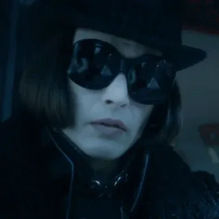 🎩 5f060ade Willy Wonka Charlie and the Chocolate Factory 威利·旺卡, 巧克力, 工厂, 角色, 约翰尼·德普 whatsapp sticker