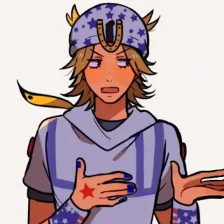 🍮 99eef519 Johnny Joestar JoJo's Bizarre Adventure Anime, Manga, Johnny Joestar, JoJo, SBR, Part 7 telegram sticker