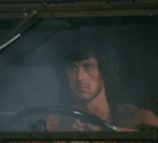 🩸 83a31eca Rambo movie, action, soldier, war, sylvester stallone telegram sticker