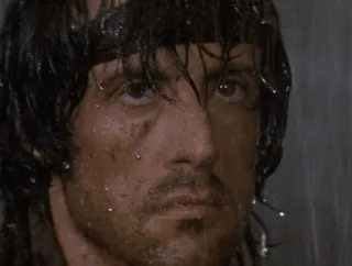 🩸 b3e81907 Rambo soldier, vietnam war, action, war, sylvester stallone telegram sticker