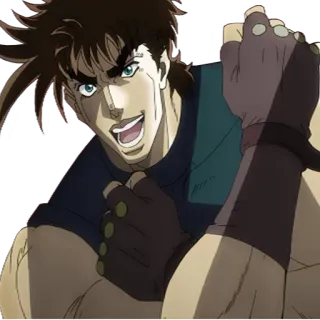 Jojo season one by @ssauce telegram stickers