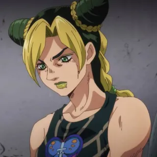 🌊 62f036ce Jolyne Cujoh JoJo's Bizarre Adventure: Stone Ocean 애니메이션, 죠죠, 죠죠의 기묘한 모험, 스톤 오션, 죠린, 쿠죠 죠린, 애니메이션 여자, 캐릭터 telegram sticker