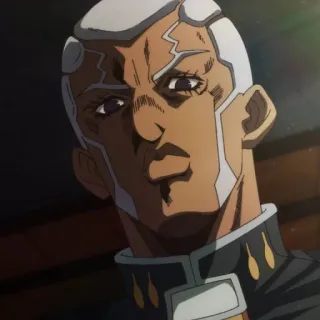 🌊 aa353ba0 Enrico Pucci JoJo's Bizarre Adventure 애니메이션, 만화, 캐릭터, 엔리코 푸치, 죠죠의 기묘한 모험 telegram sticker