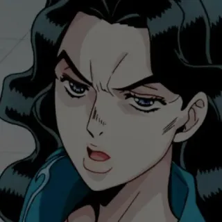 😠 1c504c3a 动漫, 女人, 生气, 严肃 telegram sticker