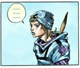🧐 1337cadd Johnny Joestar JoJo's Bizarre Adventure ...... anime, manga, thoughtful, serious, character telegram sticker