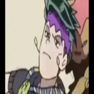 😐 1bd4e34c Rohan Kishibe JoJo's Bizarre Adventure anime, manga, jojo, rohan, kishibe telegram sticker