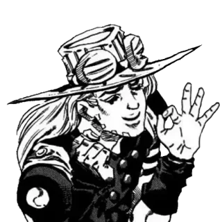 👌 4fae2801 Gyro Zeppeli JoJo's Bizarre Adventure Manga, Anime, Jojo, Gyro, Zeppeli telegram sticker