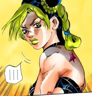 ☹️ 2dfc2f78 Jolyne Cujoh JoJo's Bizarre Adventure Anime, Manga, Jojo, Jolyne, Stone Ocean, Personnage, Illustration telegram sticker