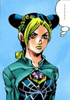 😐 46082227 Jolyne Cujoh JoJo's Bizarre Adventure Anime, Manga, Jojo's Bizarre Adventure, Jolyne, Personnage, Art telegram sticker