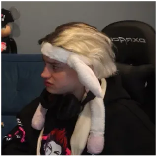 🥴 1150f983 người, chân dung, cừu, cừu non, tai, băng đô telegram sticker