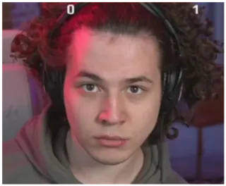 😐 2dcd56cd 0 1 ảnh chân dung, người, chân dung, tóc xoăn, tai nghe telegram sticker