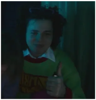 👍 a85d9c22 giơ ngón tay cái, sự chấp thuận, cử chỉ tích cực, ok, tốt, chân dung, người telegram sticker