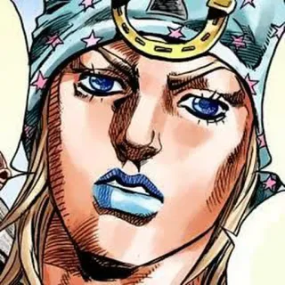 Johnny Joestar by @shinmentakezou telegram stickers