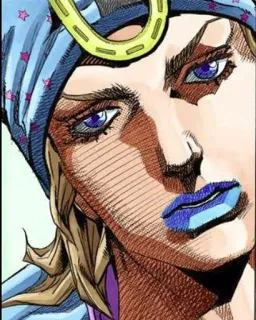 😑 983037a8 Johnny Joestar JoJo's Bizarre Adventure Anime, Manga, Jojos, JJBA, Johnny Joestar whatsapp sticker