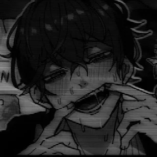 🔗 16bcb05a อนิเมะ, มังงะ, มืด, เปียก, เหงื่อ telegram sticker