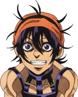 😬 4d9038b5 Narancia Ghirga JoJo's Bizarre Adventure Anime, Manga, Jojo, Narancia, Ghirga, Charakter telegram sticker
