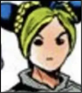 😐 85dc3a59 Jolyne Cujoh JoJo's Bizarre Adventure: Stone Ocean Anime, Manga, Jojos bizarre Abenteuer, Stone Ocean, Jolyne Cujoh, Charakter telegram sticker