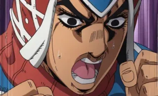 😡 9d784691 Guido Mista JoJo's Bizarre Adventure Anime, Manga, Jojo, Jojos bizarre Abenteuer, Guido Mista, Charakter, Sticker telegram sticker