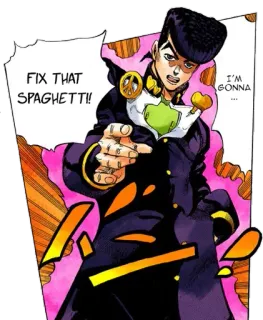 JoJo’s Bizzare Adventure whatsapp stickers