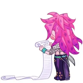 jojo by @stickerhut telegram stickers