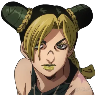JoJo Part 6: Stone Ocean @Y2LAB telegram stickers