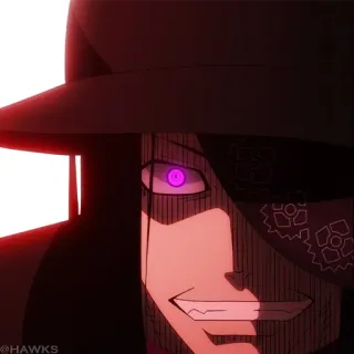 🃏 89fc6014 Anime, Mal, Personagem, Fire Force telegram sticker