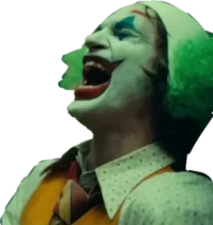 😆 3e0197fb Joker 광대, 영화, 악당, dc 코믹스, 슈퍼 악당 telegram sticker