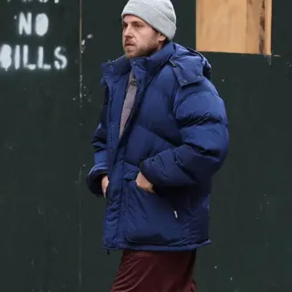 💡 13cf57d6 NO BILLS Jonah Hill, celebridad, actor, chaqueta puffer, gorro, street style telegram sticker