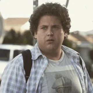💡 b72295d9 Jonah Hill actor, celebridad, retrato, hombre, persona telegram sticker