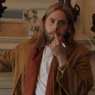 💡 dd44b14c hombre, dedo corazón, ofensivo, gesto telegram sticker