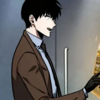 🗯 c375b55c Anime, Mann, Anzug, Charakter telegram sticker