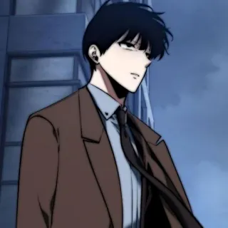 🗯 f29a88cf Manhwa, Charakter, Anime Stil, Männlich telegram sticker